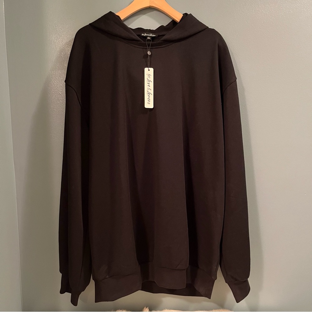For Love & Lemons Women’s Oversized Fit Hooded Sweatshirt